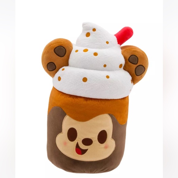Mickey Mouse Iced Cookie Latte Disney Munchlings Plush – Medium 16'' - Picture 1 of 5